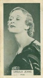 1934 Ardath Tobacco Company - British Born Film Stars #45 Ursula Jeans Front