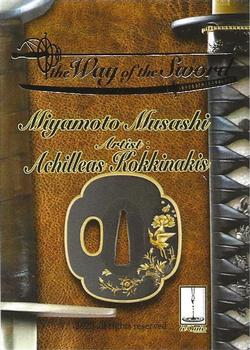 2020 Iconic Creations The Way of the Sword #NNO Miyamoto Musashi Back