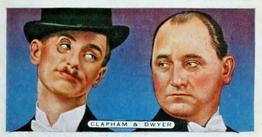 1935 Ardath Film, Stage and Radio Stars (Small) #10 Clapham and Dwyer Front