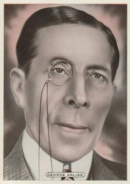 1935 Ardath Film, Stage and Radio Stars (Large) #1 George Arliss Front