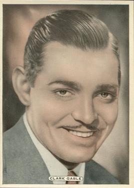 1935 Ardath Film, Stage and Radio Stars (Large) #10 Clark Gable Front