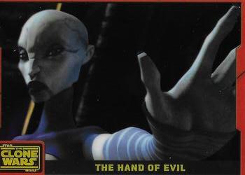 2008 Topps Star Wars: The Clone Wars - Animation Cels Red #NNO The Hand of Evil Front