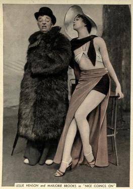 1936 Ardath From Screen and Stage #3 Leslie Henson and Marjorie Brooks in 