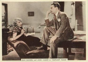 1936 Ardath From Screen and Stage #7 Joan Blondell and James Cagney in 