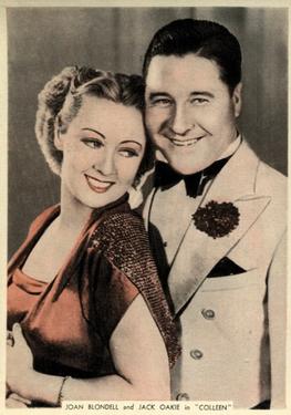 1936 Ardath From Screen and Stage #19 Joan Blondell and Jack Oakie in 