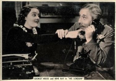 1936 Ardath From Screen and Stage #35 George Arliss and Rene Ray in 