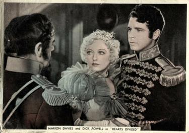 1936 Ardath From Screen and Stage #41 Marion Davies and Dick Powell in 
