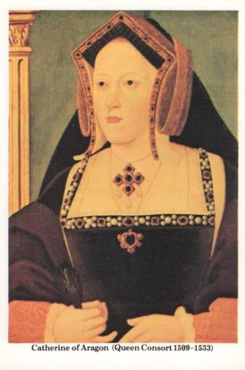 1980 Whiteheads Kings & Queens #8 Catherine of Aragon Front