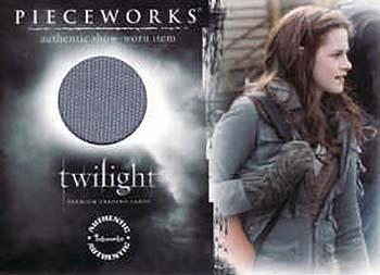 2008 Inkworks Twilight - Pieceworks Show-Worn Costumes #PW-1 Kristen Stewart Front