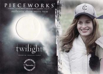 2008 Inkworks Twilight - Pieceworks Show-Worn Costumes #PW-8 Elizabeth Reaser Front