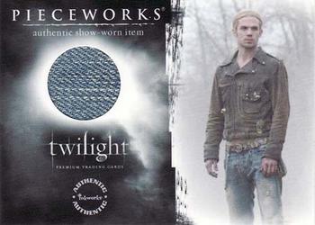 2008 Inkworks Twilight - Pieceworks Show-Worn Costumes #PW-12 Cam Gigandet Front