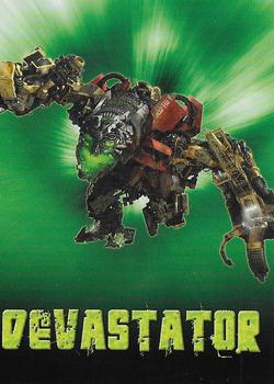 2009 Topps Transformers Revenge of the Fallen Dog Tags Cards #13 Devastator Front