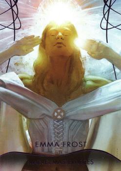2020 SkyBox Marvel Masterpieces - Epic Purple #90 Emma Frost Front