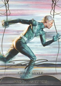 2020 SkyBox Marvel Masterpieces - Gold Foil #2 Quicksilver Front