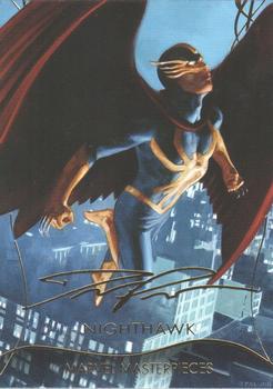 2020 SkyBox Marvel Masterpieces - Gold Foil #3 Nighthawk Front
