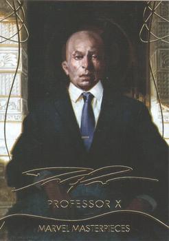 2020 SkyBox Marvel Masterpieces - Gold Foil #11 Professor X Front