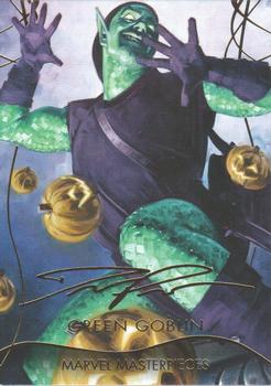 2020 SkyBox Marvel Masterpieces - Gold Foil #31 Green Goblin Front