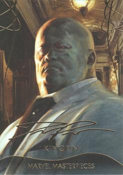 2020 SkyBox Marvel Masterpieces - Gold Foil #44 Kingpin Front