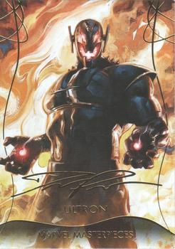 2020 SkyBox Marvel Masterpieces - Gold Foil #70 Ultron Front