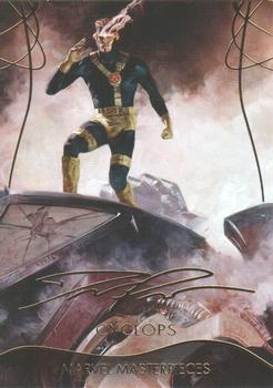 2020 SkyBox Marvel Masterpieces - Gold Foil #72 Cyclops Front