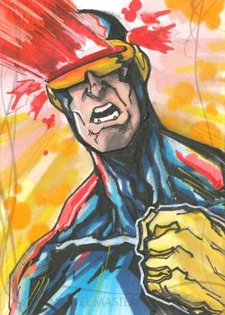 2020 SkyBox Marvel Masterpieces - Sketches #NNO GetAtom Front