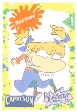 1992 Capri Sun Nicktoons Decals #8 Angelica Front