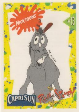 1992 Capri Sun Nicktoons Decals #13 Mr. Horse Front