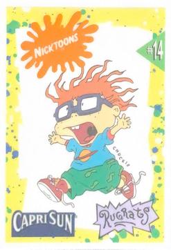 1992 Capri Sun Nicktoons Decals #14 Chuckie Front