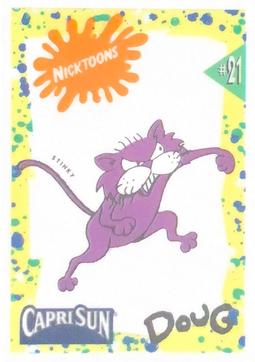 1992 Capri Sun Nicktoons Decals #21 Stinky Front