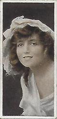 1923 Imperial Tobacco Famous English Actresses #23 Genee Wallis Front