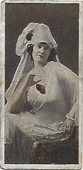 1923 Imperial Tobacco Famous English Actresses #49 Violet Hopson Front