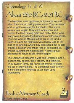 1996 Insight Book of Mormon #3 280 B.C.-201 B.C. Back