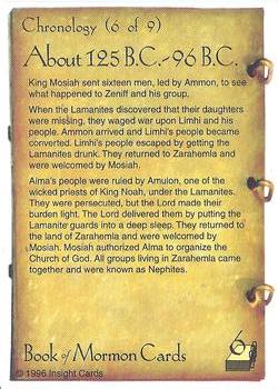 1996 Insight Book of Mormon #6 125 B.C.-96 B.C. Back
