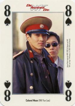 2002 Cartamundi James Bond Die Another Day Playing Cards #8♠ Colonel Moon (Will Yun Lee) Front