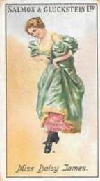 1902 Salmon & Gluckstein Music Hall Stage Characters #26 Miss Daisy James Front