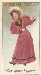 1902 Salmon & Gluckstein Music Hall Stage Characters #29 Miss Kittee Rayburn Front