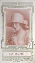 1905 Wills's Scissor Cigarettes Actresses (Green Surround) #23 Fay Compton Front