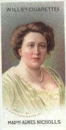 1914 Wills's Musical Celebrities #40 Madame Agnes Nicholls Front