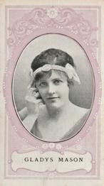 1916 Scissors Actresses (Mauve Surround) #11 Gladys Mason Front