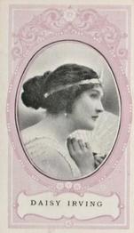 1916 Scissors Actresses (Mauve Surround) #14 Daisy Irving Front