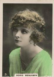1925 Player's Beauties #9 Doris Benjamin Front