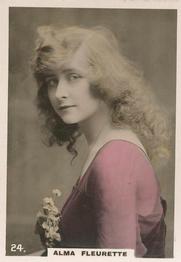 1925 Player's Beauties #24 Alma Fleurette Front