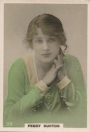 1925 Player's Beauties #33 Peggy Kurton Front