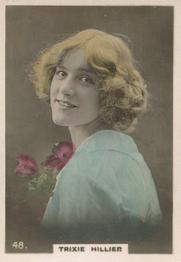 1925 Player's Beauties #48 Trixie Hillier Front