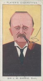 1926 Player's Straight Line Caricatures #5 James M. Barrie Front