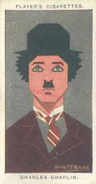 1926 Player's Straight Line Caricatures #12 Charles Chaplin Front