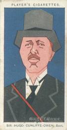1926 Player's Straight Line Caricatures #16 Hugo Cunliffe-Owen Front