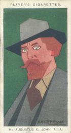 1926 Player's Straight Line Caricatures #31 Augustus E. John Front