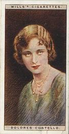 1928 Wills's Cinema Stars (1st Series) #7 Dolores Costello Front