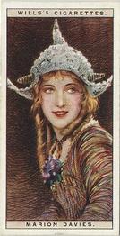 1928 Wills's Cinema Stars (1st Series) #9 Marion Davies Front